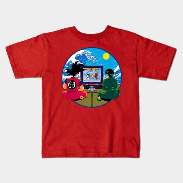 The Stay-Home Fighters 2020 (Version 2) Kids T-Shirt by manoystee